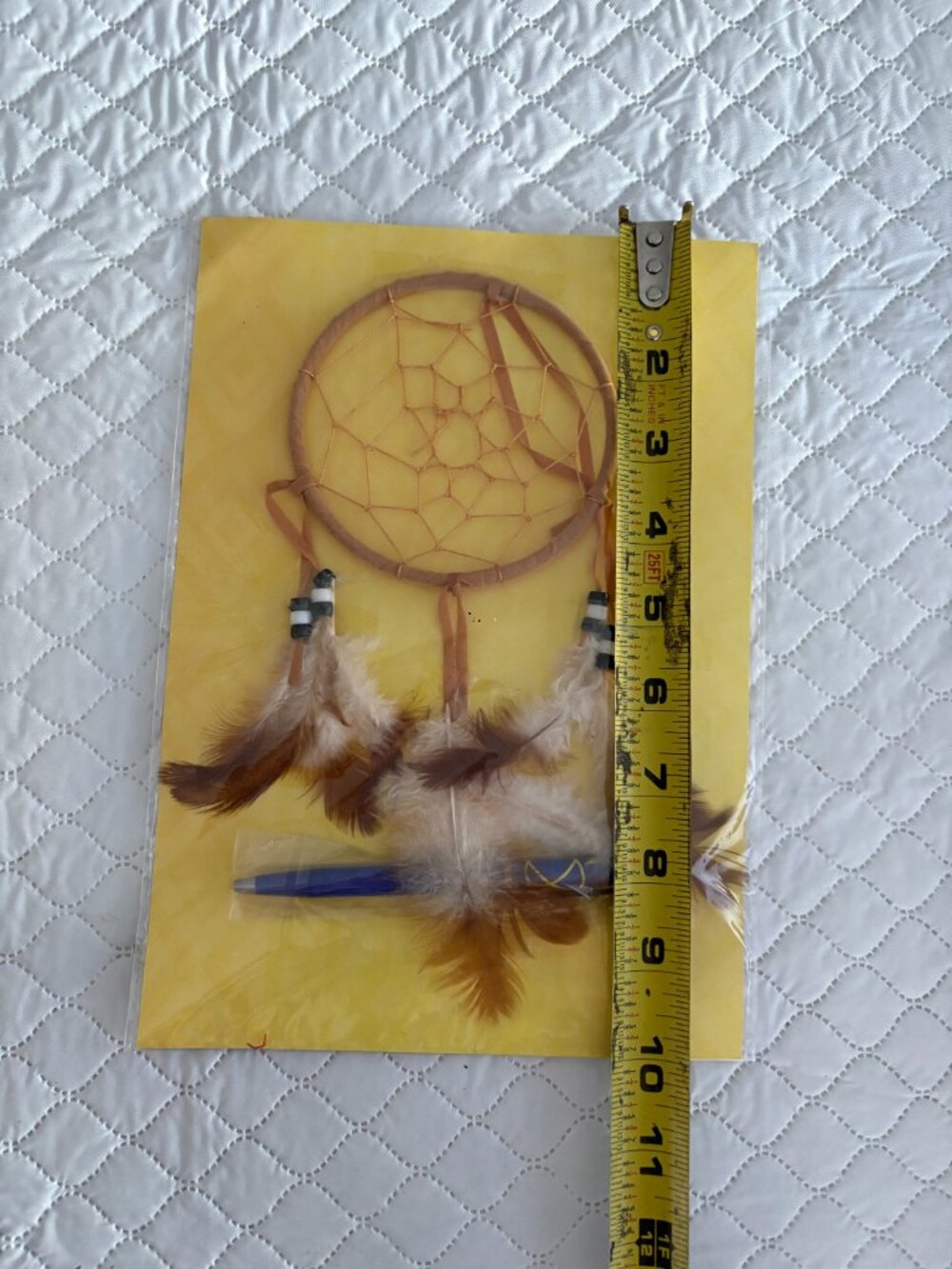 NEW Dream Catcher with Feathers Includes pen